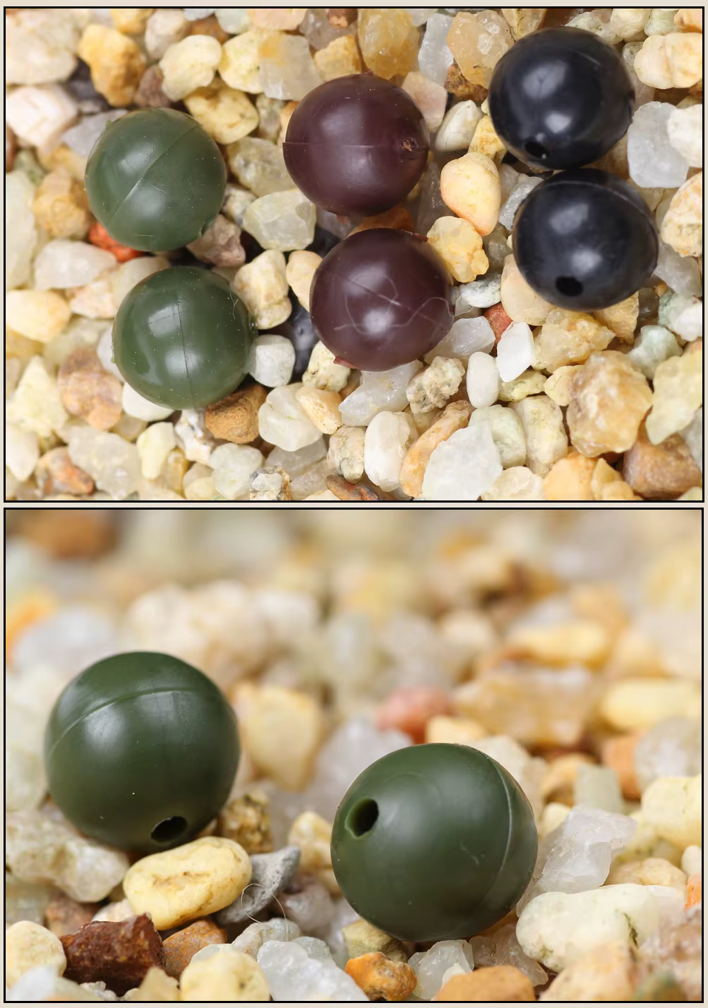 Cabezal feeder preparado para pesca de carpa