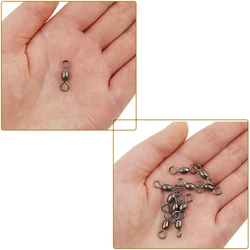 Mini emergillones de pesca de acero inoxidable tallas 2-10
