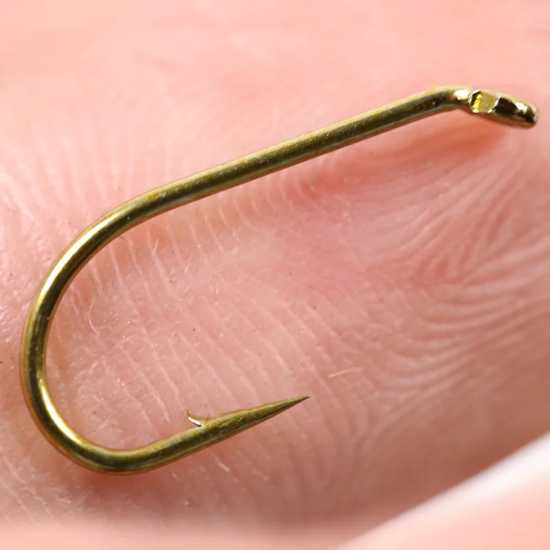 Bimoo Anzuelo Ninfa Bronce Wet Hook – Doble fuerte para pesca mar - imagen 4