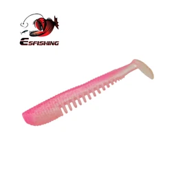 ESFISHING Vinilos para lucio — cola en T imitación sábalo agua dulce