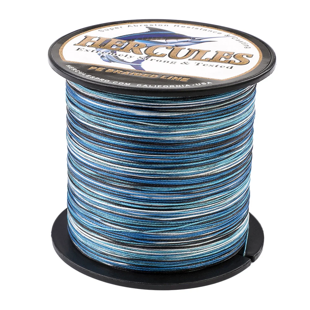 Sedal trenzado Hercules 8 hebras – Camuflaje para pesca de carpa - imagen 5