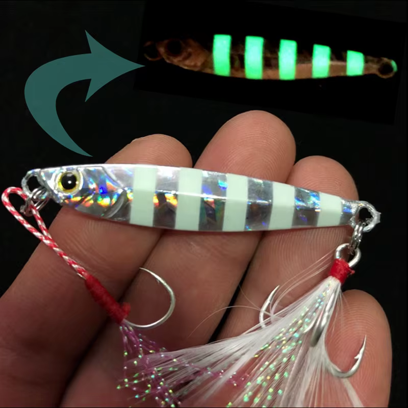Plantilla luminosa para pesca