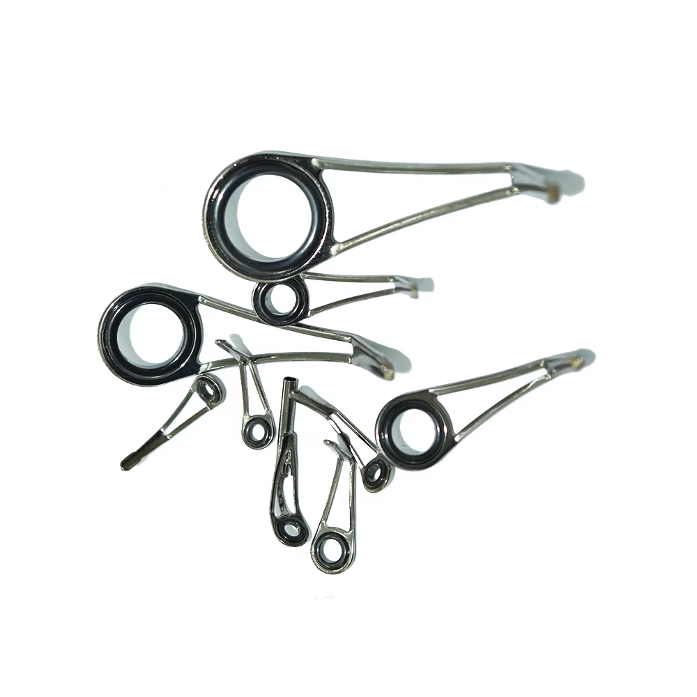 Guías ultraligeras para caña de trucha – Acero inoxidable patas altas - imagen 5