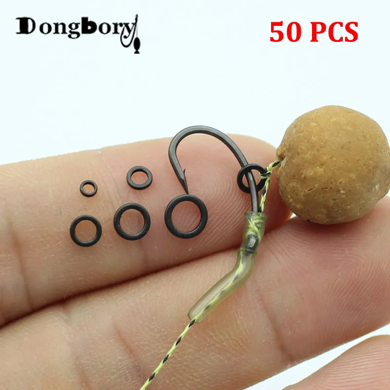Anillos Blowback Negro Mate para Aparejo de Carpfishing - imagen 2