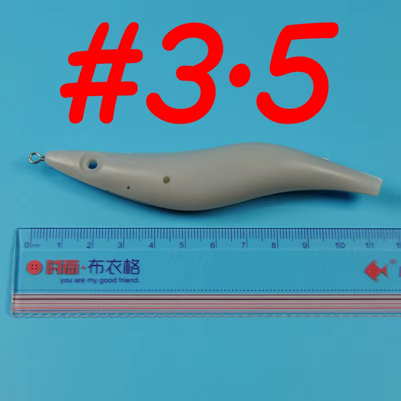 Kit jig calamar casero materiales pesca vinilo plomo montaje - imagen 2