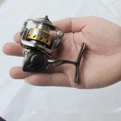 Carrete Giratorio Mini Metal – Para pesca en orilla e invierno