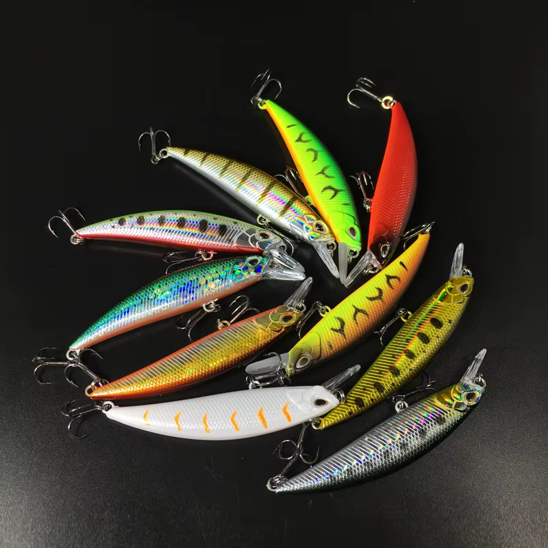 Señuelo duro minnow wobbler para pesca de carpa lago río - imagen 3