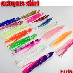 Señuelo blando para pulpo y calamar – 8/10,5 cm, 16 colores selectos