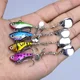 Spinnerbait giratorio con hélice y cuchara tipo jig para agua - imagen 4
