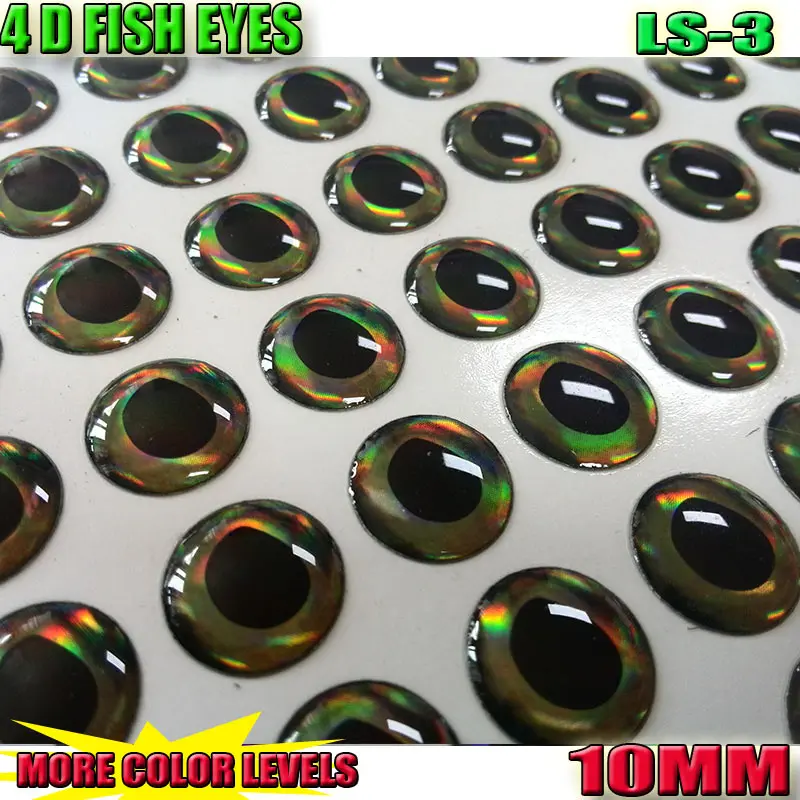 Láminas con variedad de colores para ojos de pesca