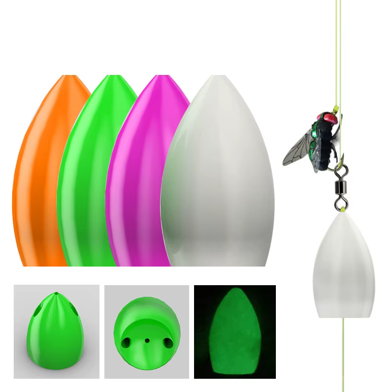 Señuelos de mosca con brillo flotante y moscas artificiales versátiles
