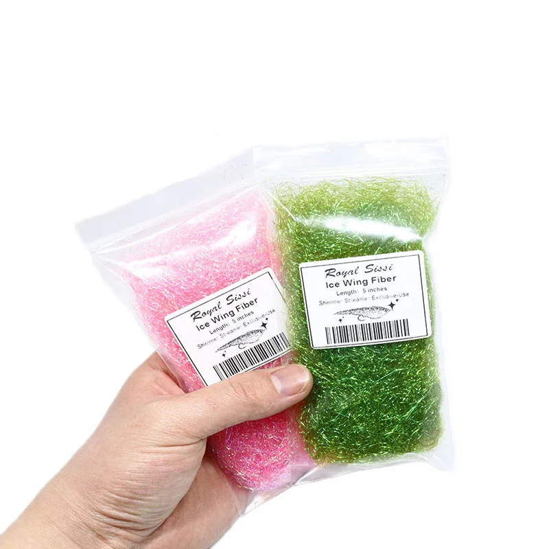 Material de atado de moscas Ice Wing e Ice Dub para ninfa - imagen 4