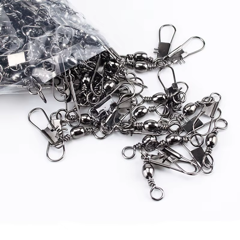 Giratorio Snap Acero Inoxidable – Pin enganchado con rodamiento - imagen 5