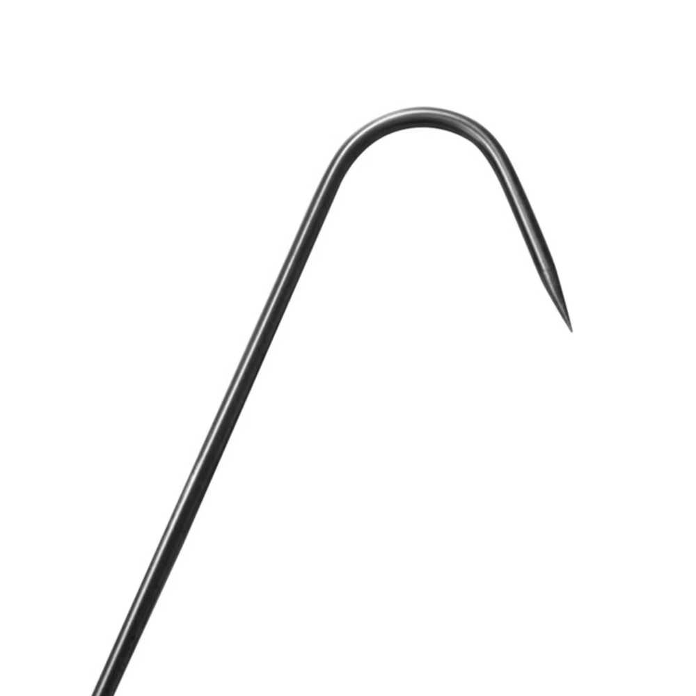 Gancho de pesca telescópico de acero inoxidable y aluminio para orilla - imagen 3