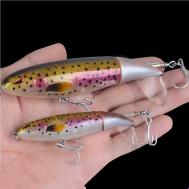 Señuelo Topwater Tractor – Cebo duro con hélice - imagen 4