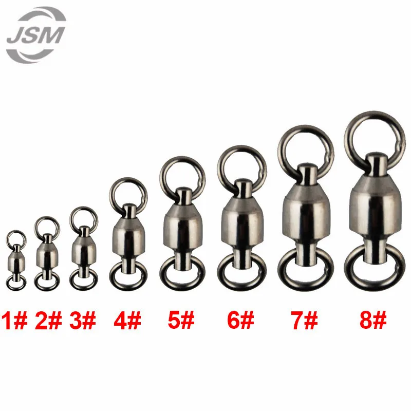 Rodamiento giratorio JSM latón negro – Para carrete de pesca - imagen 4