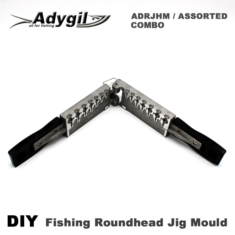 Molde jig head redondo Adygil ADRJHM de cavidades
