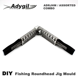 Molde jig head redondo Adygil ADRJHM de cavidades