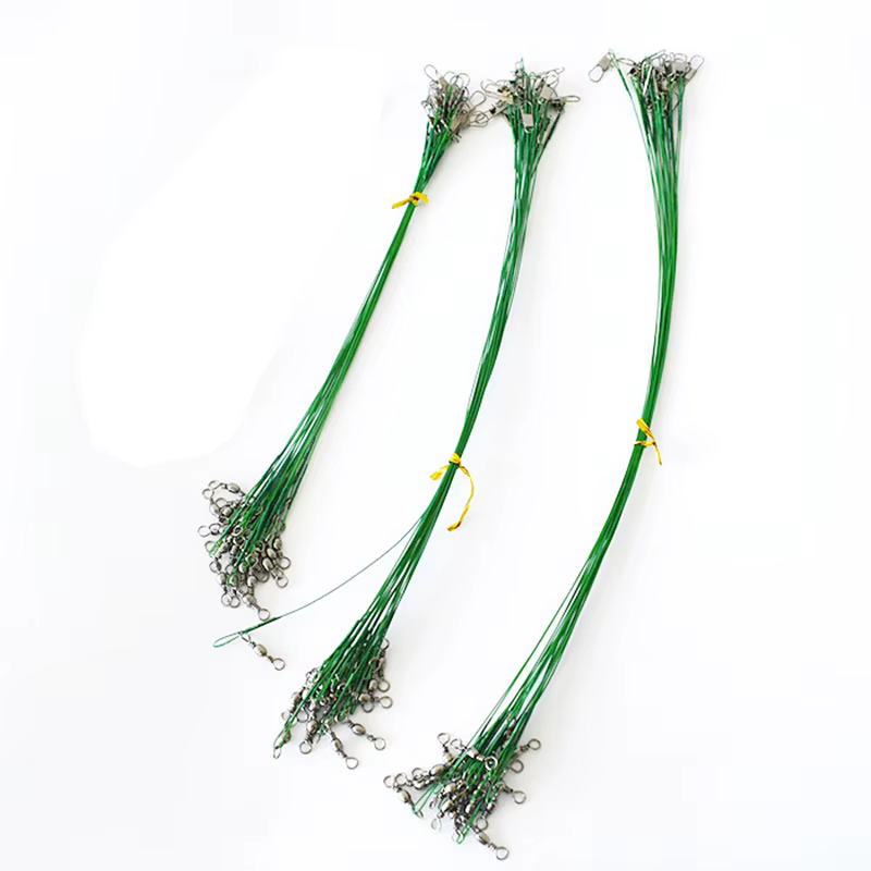 Leader giratorio de acero inoxidable para pesca – Alta resistencia