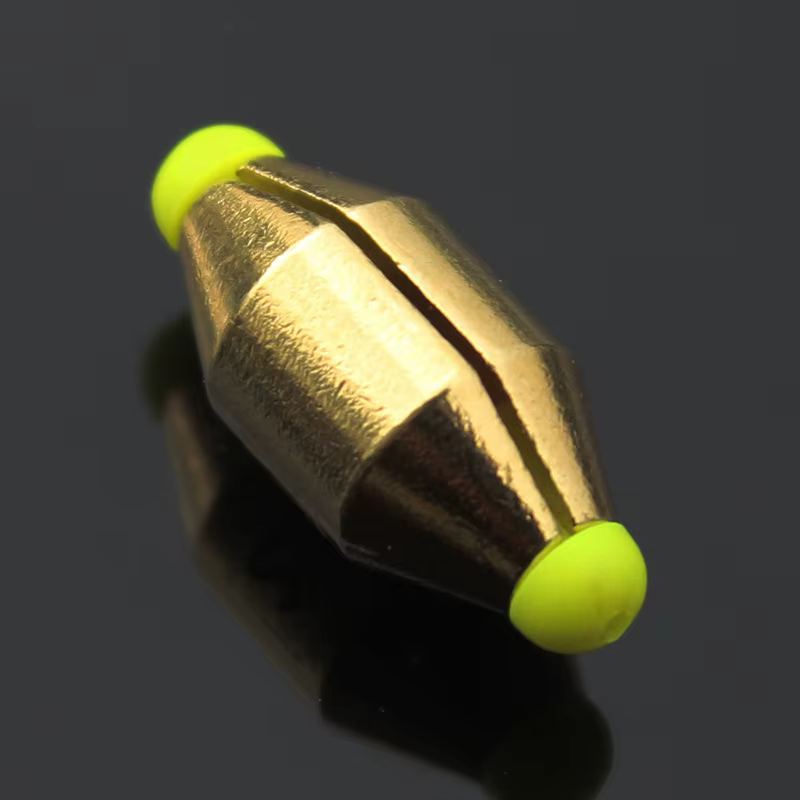 Plomo equilibrador para flotador 5 uds. Bronce dorado - imagen 3