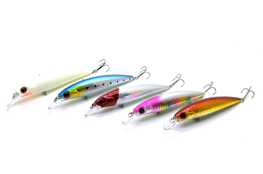 Señuelo tipo minnow de largo alcance