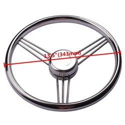 Volante náutico 9 radios – Acero inoxidable marine 13-1/2”