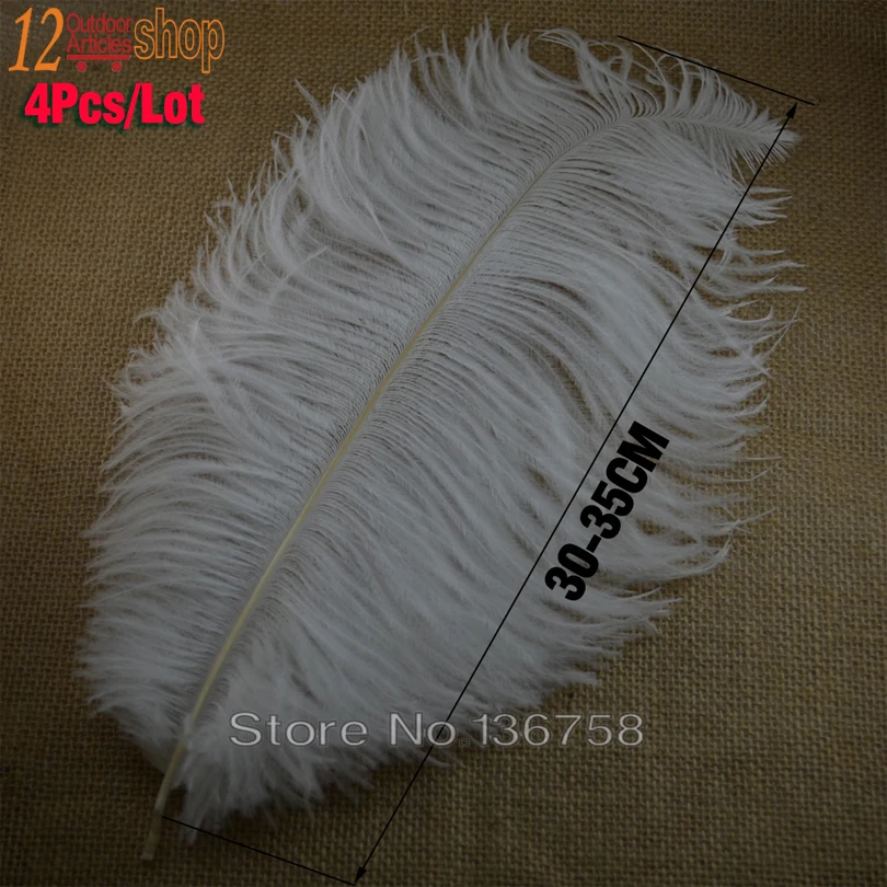 MNFT Plumas de avestruz hierba larga para atado moscas intruso