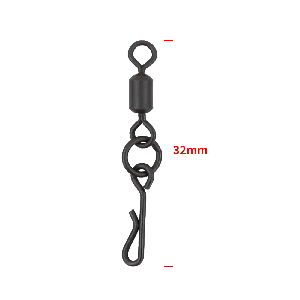 Anzuelos giratorios AG140 para pesca de carpa - cambio rápido