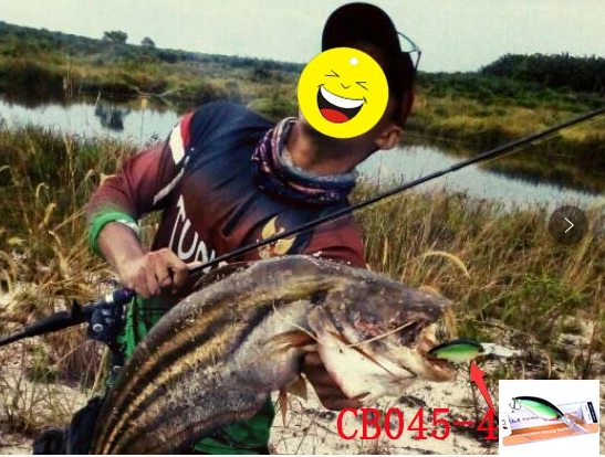 Set de tres crankbaits de buceo profundo con colores variados
