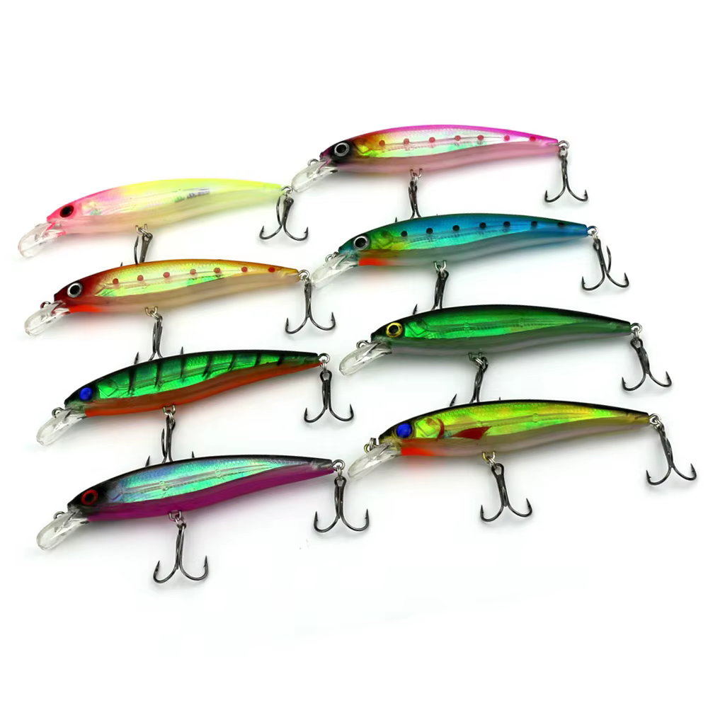 Señuelo Flotante 10,7 cm – Minnow Ojos 3D Acabado Láser - imagen 3