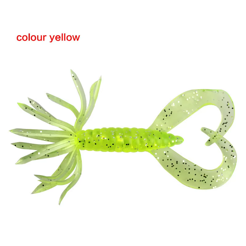 Buzz Señuelo paraguas Doble cola Larva para pesca - 7 cm, 1.8 g - imagen 3