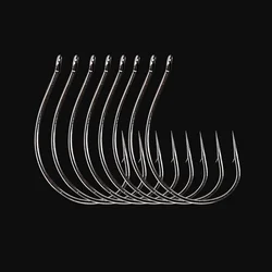 Anzuelos Drop Shot Wacky Black Nickel – Para vinilo