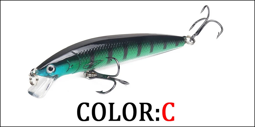 Variedad de colores disponibles del señuelo KMRESA