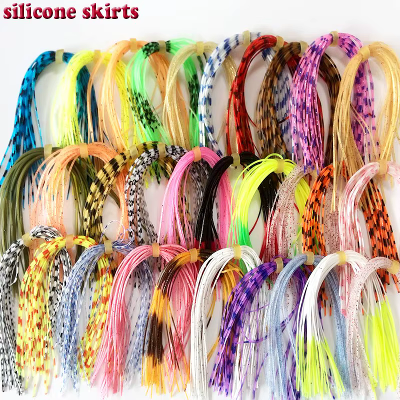 Faldas de silicona para spinner – 13 cm - imagen 2