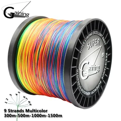 Línea trenzada multifilamento 9 hebras – Resistencia 20-200LB