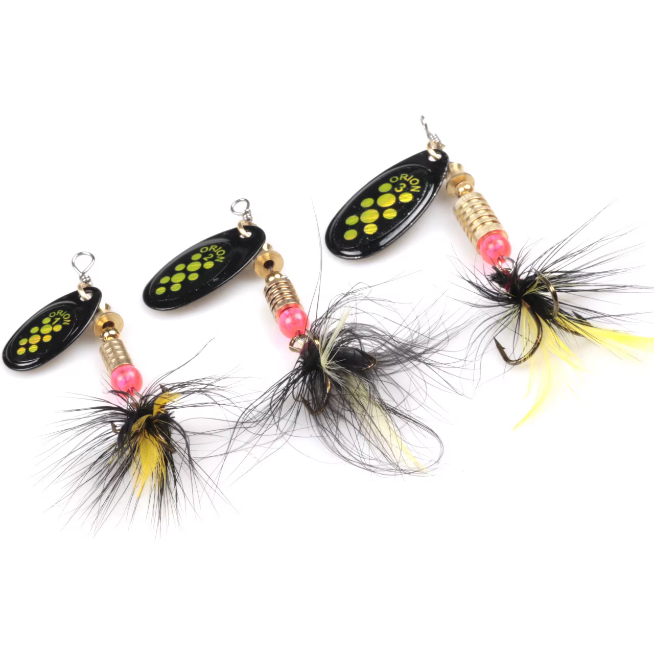 Crankbait giratorio metálico con anzuelo triple - imagen 5