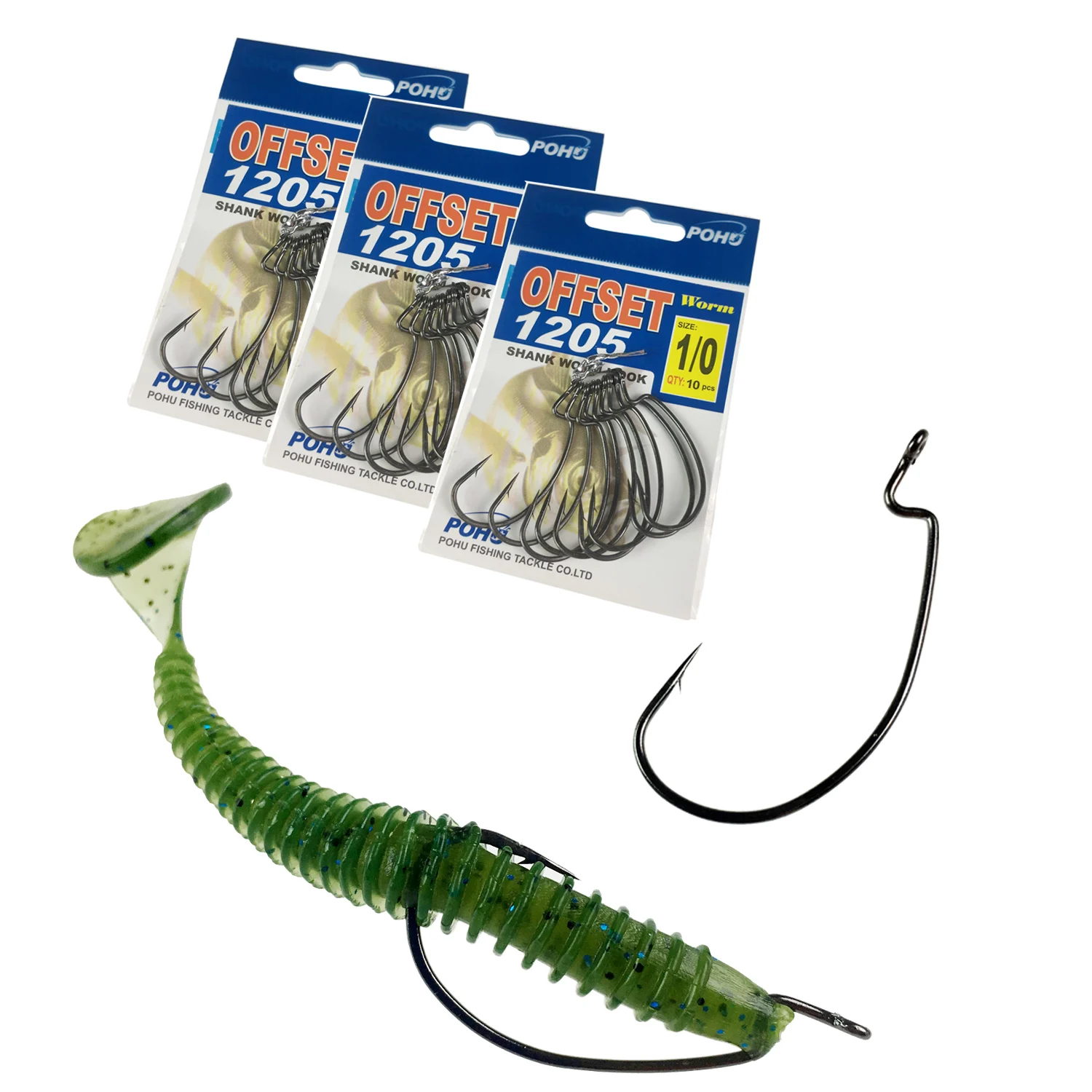 Variedad de tamaños anzuelos THKFISH #5 a 3/0