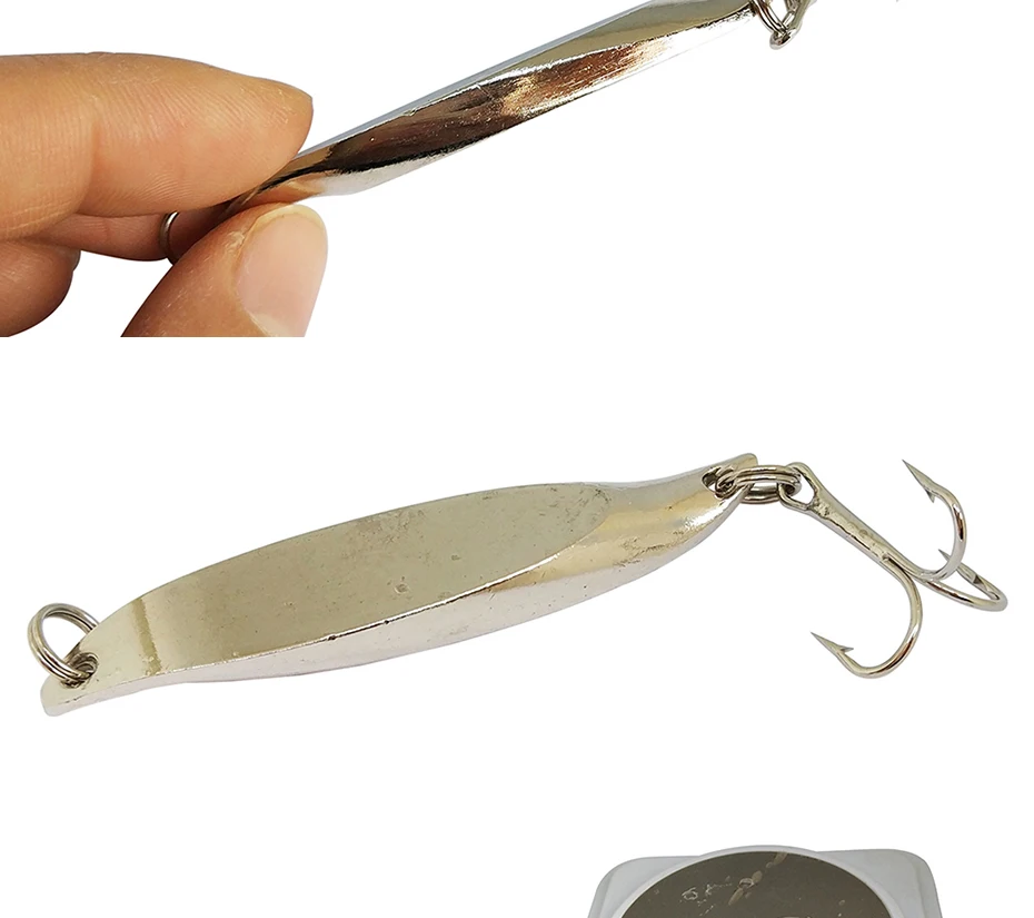 Pack de 5 cucharillas para pesca