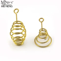 Resorte espiral en forma de oliva para anzuelos MNFT acero inoxidable