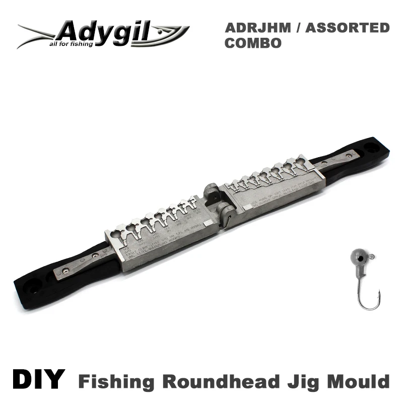 Molde jig head redondo Adygil ADRJHM de cavidades - imagen 2