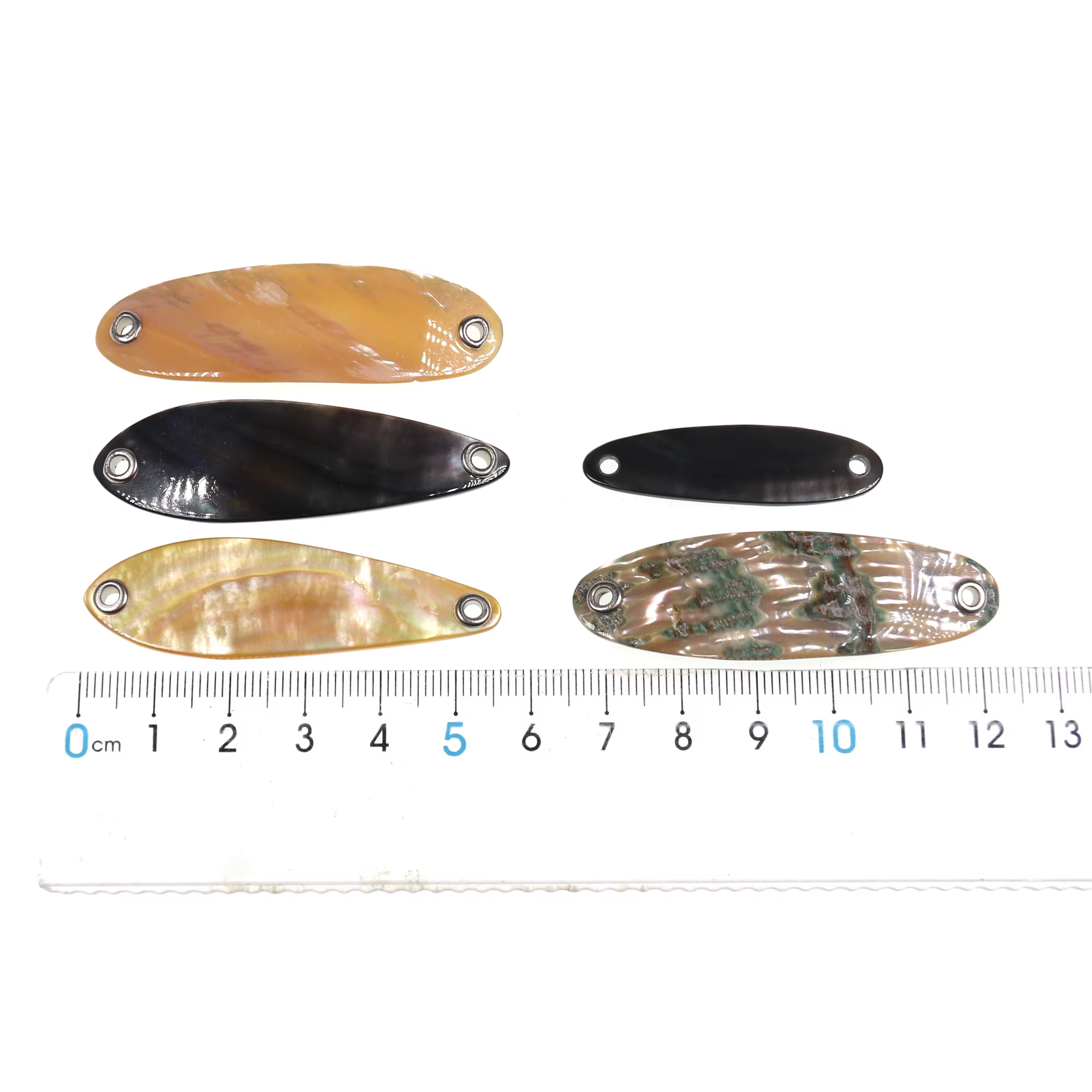 Bimoo Cuchara Paua Natural - Concha de Abulón para señuelo de pesca - imagen 5