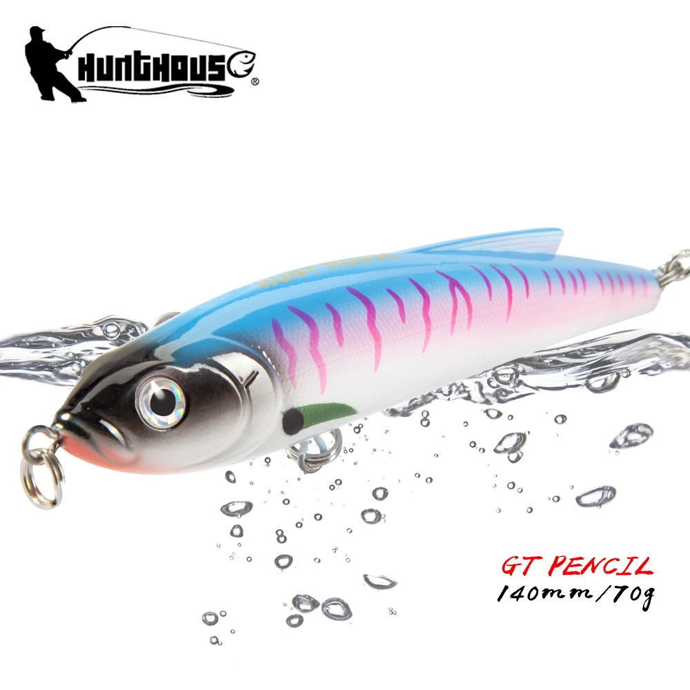 Hunthouse Sinking Pencil stickbait hundido para lubina y zander - imagen 3