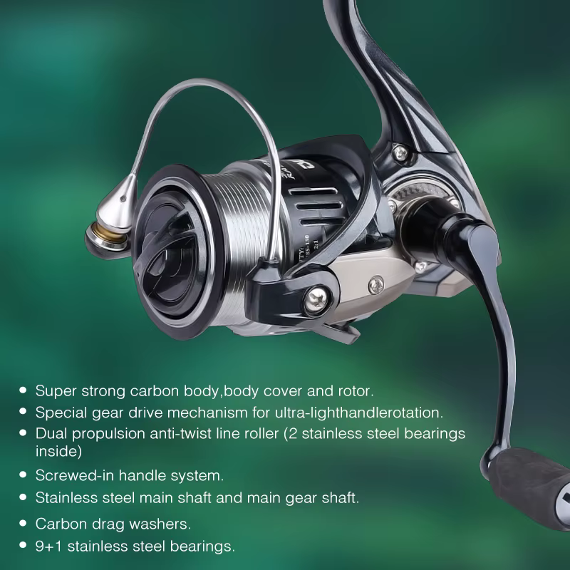 Carrete Spinning Ultraligero Tsurinoya Ranger – Ratio 5.2:1 - imagen 2