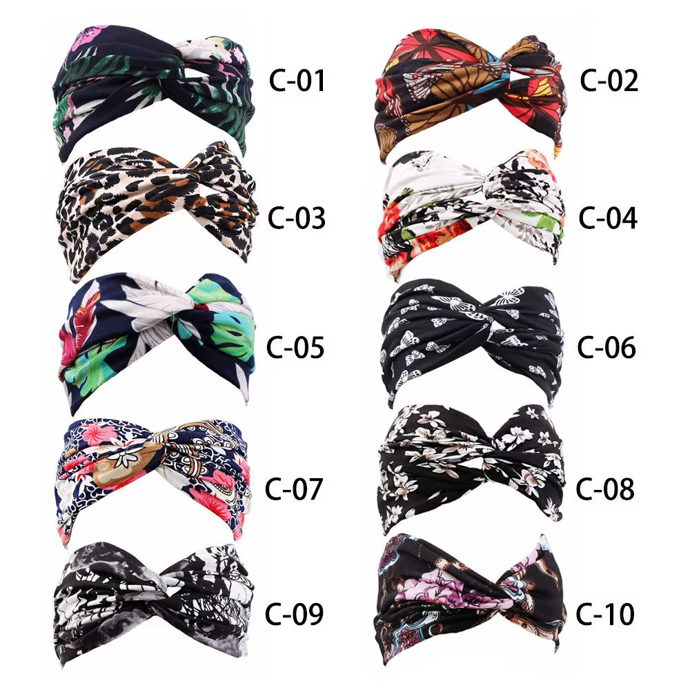 Diademas Elásticas Vintage para Mujer – Turbantes Deportivos - imagen 5