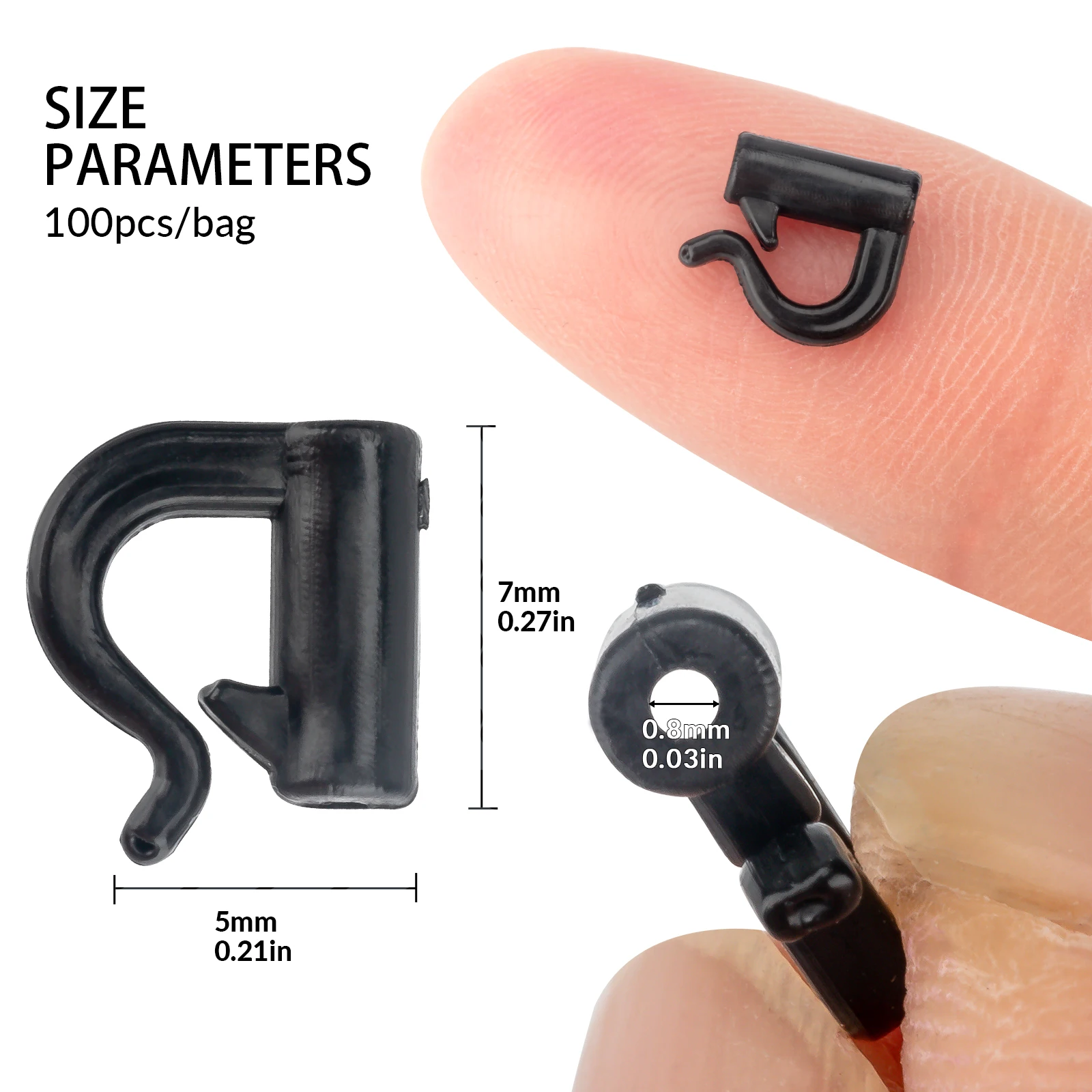 Cucharas Spinner para Lucioperca con Horquilla y Clips en U - imagen 3