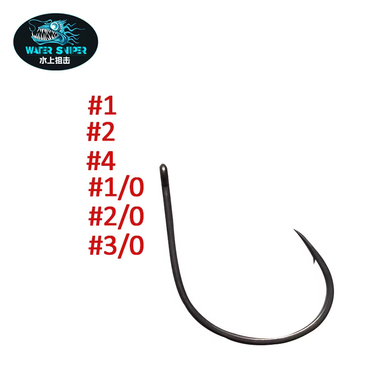 Anzuelos Jig Head Sniper – Acero carbono con púas para lubina