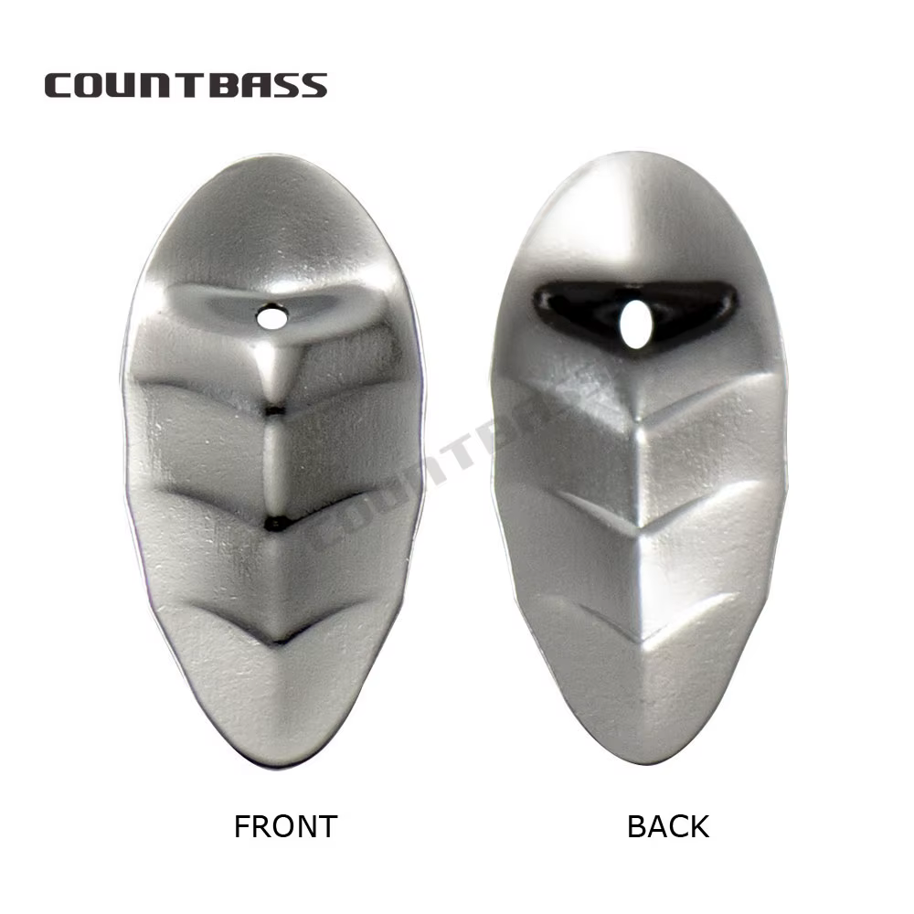 Countbass Cuchillas Giratorias Níquel Oro para Lucio y Trucha - imagen 4
