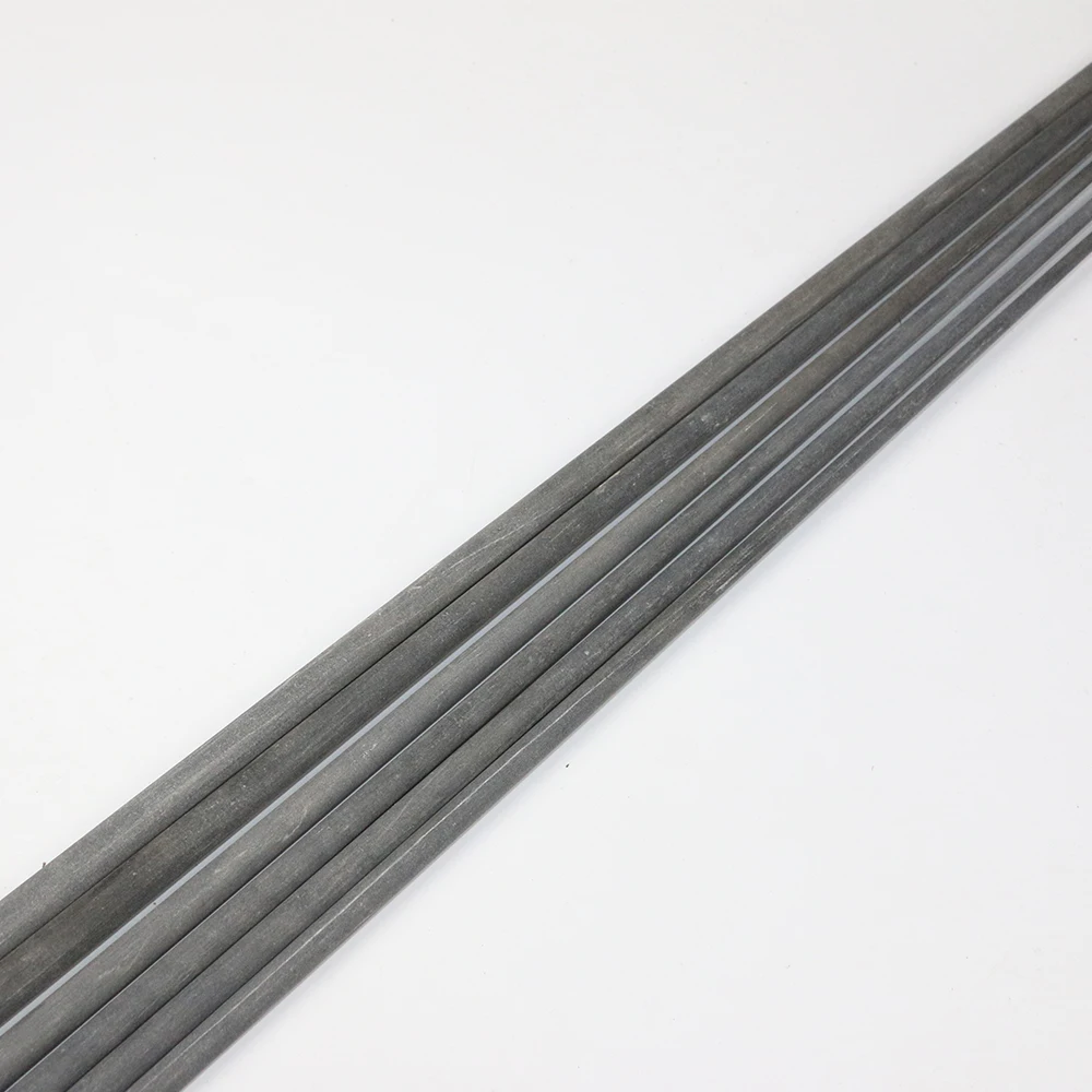 Varilla en blanco de fibra de vidrio sólido negro para reparación - imagen 4