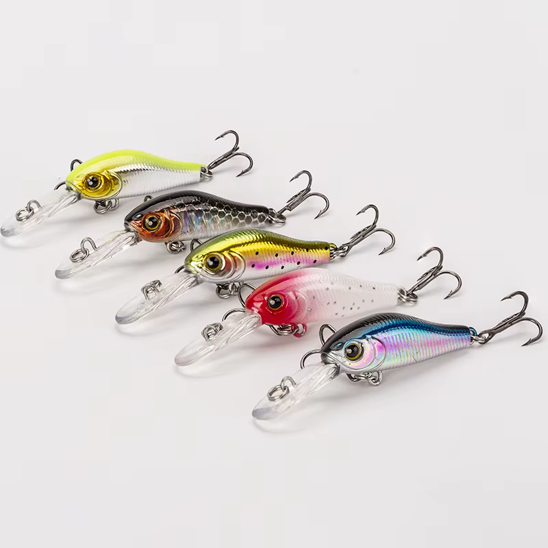 Señuelo minnow ultraligero para perca, trucha y lubina - imagen 3