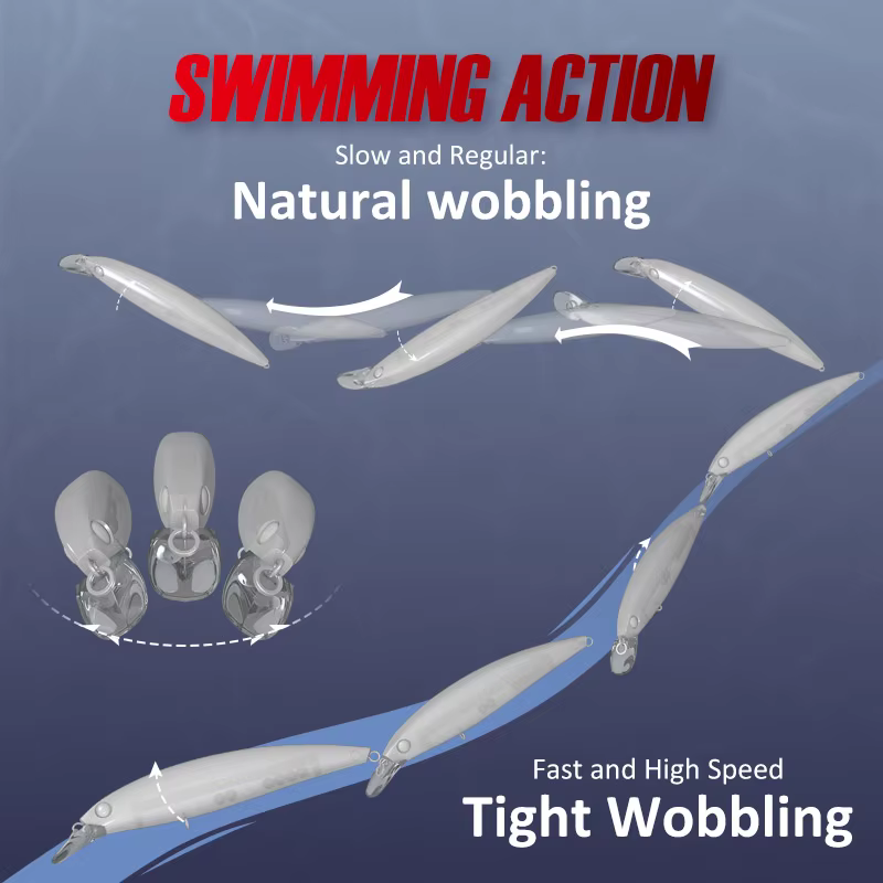 Noeby Minnow Jerkbait – Señuelo duro para lubina
